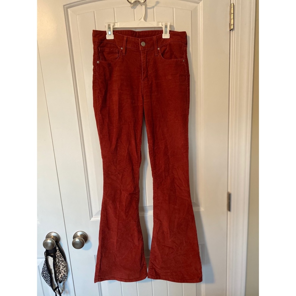 Levi corduroy flares